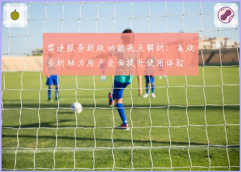 雷速服务新版功能亮点解析:高效分析助力用户全面提升使用体验